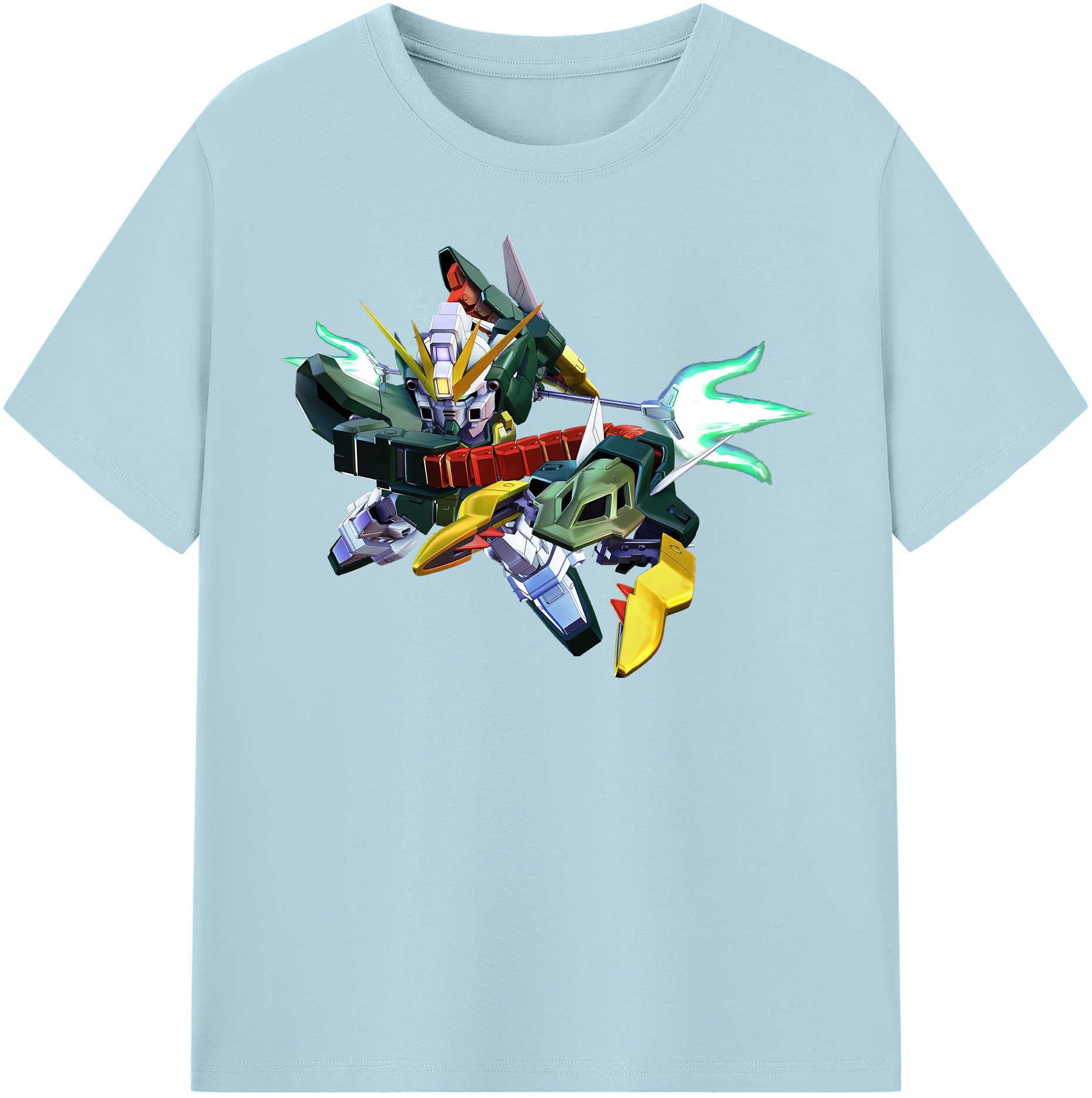 （画像用） 機動戦士ガンダム Mobile Suit Gundam 綿100％半袖Tシャツ（フロントプリント）